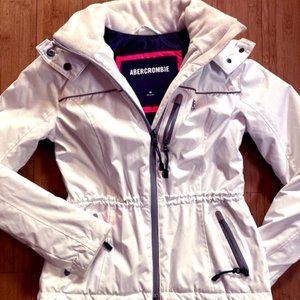Abercrombie cinched waist jacket